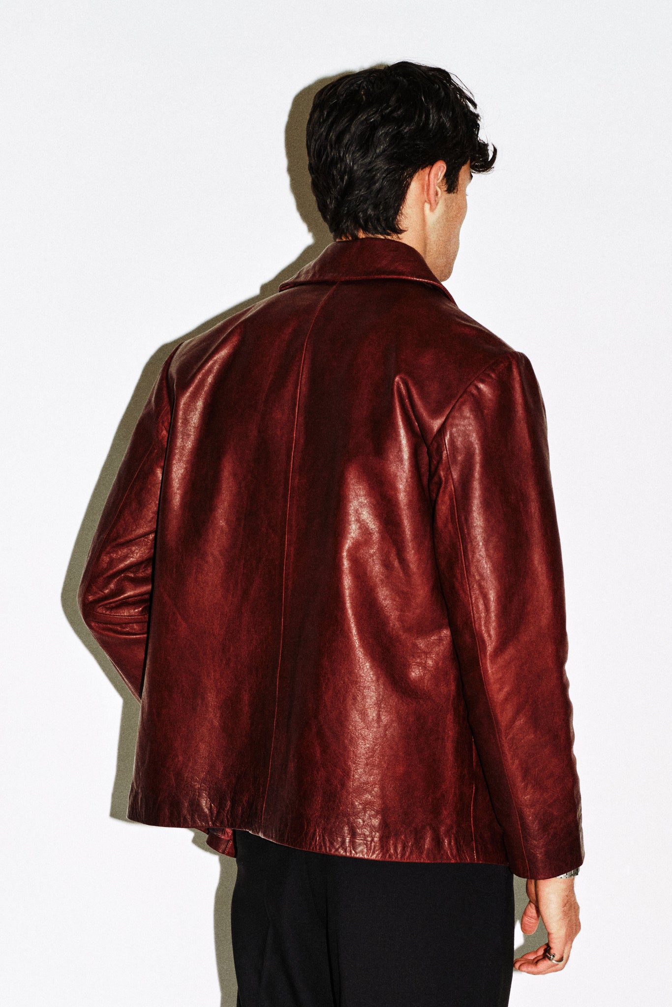 Marta Leather Blazer – California Arts