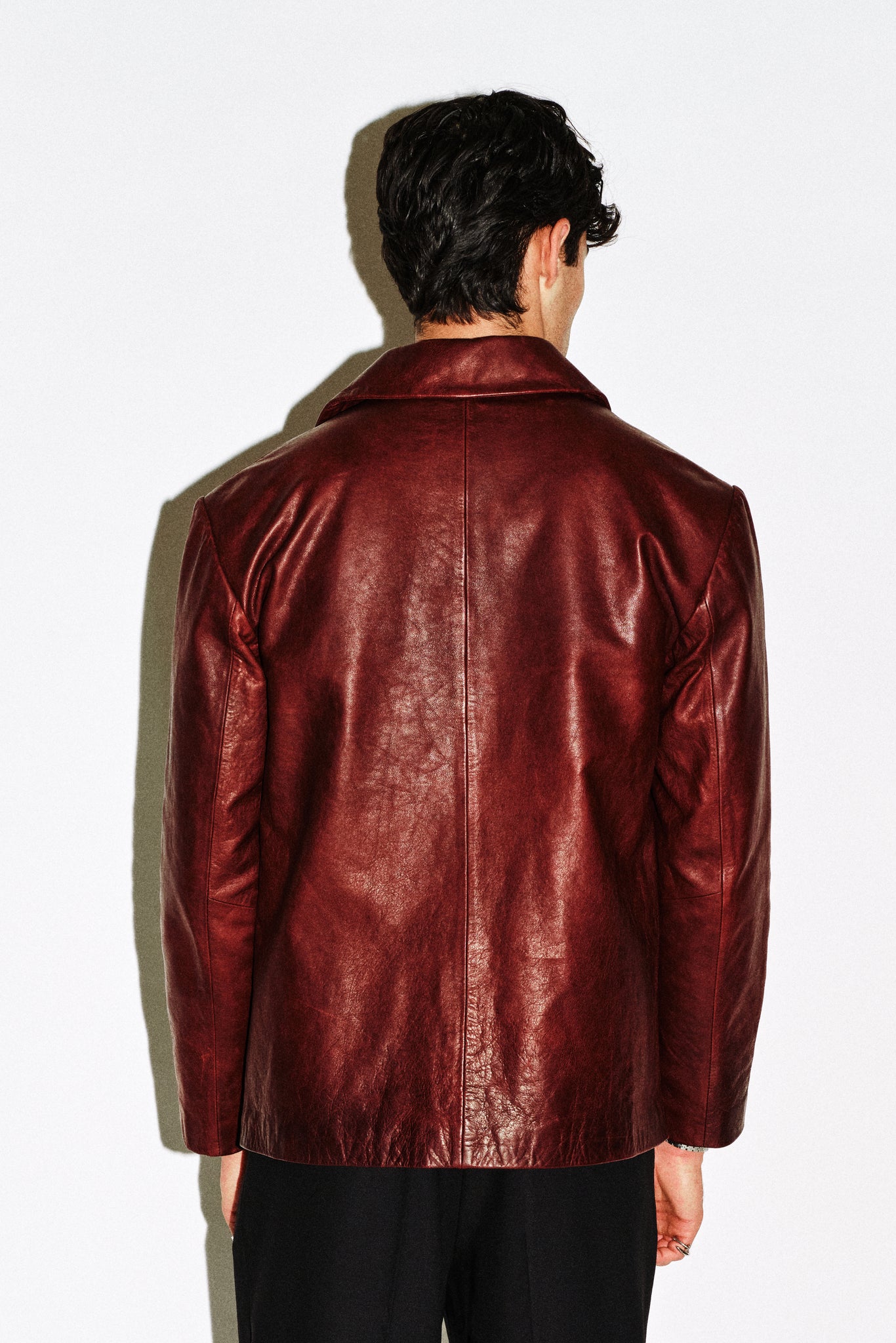 Marta Leather Blazer – California Arts