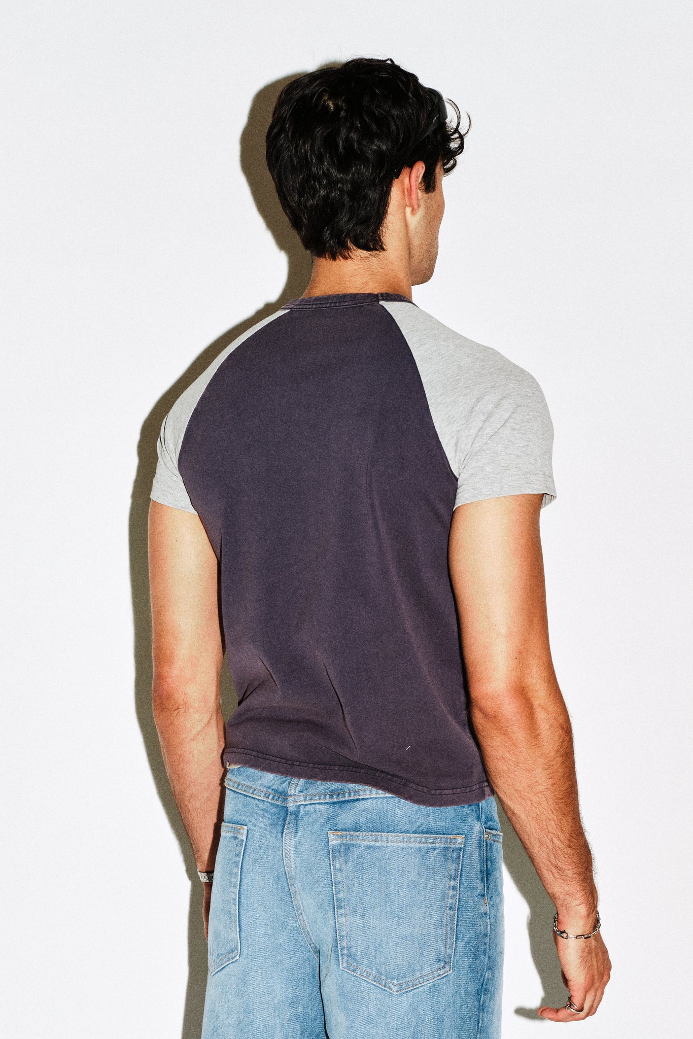 Frank Raglan Baby Tee | Supima Cotton Raglan Tee | California Arts