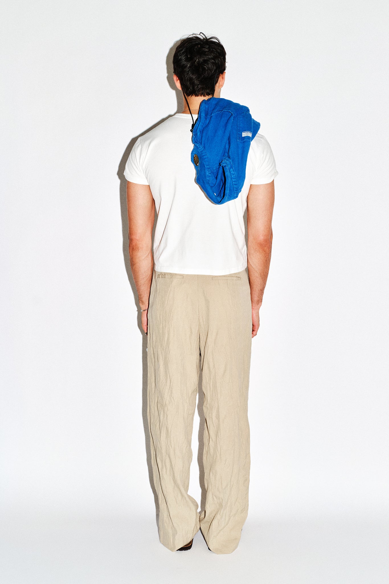 Dume Crushed Wide-Leg Pleated Trouser – California Arts