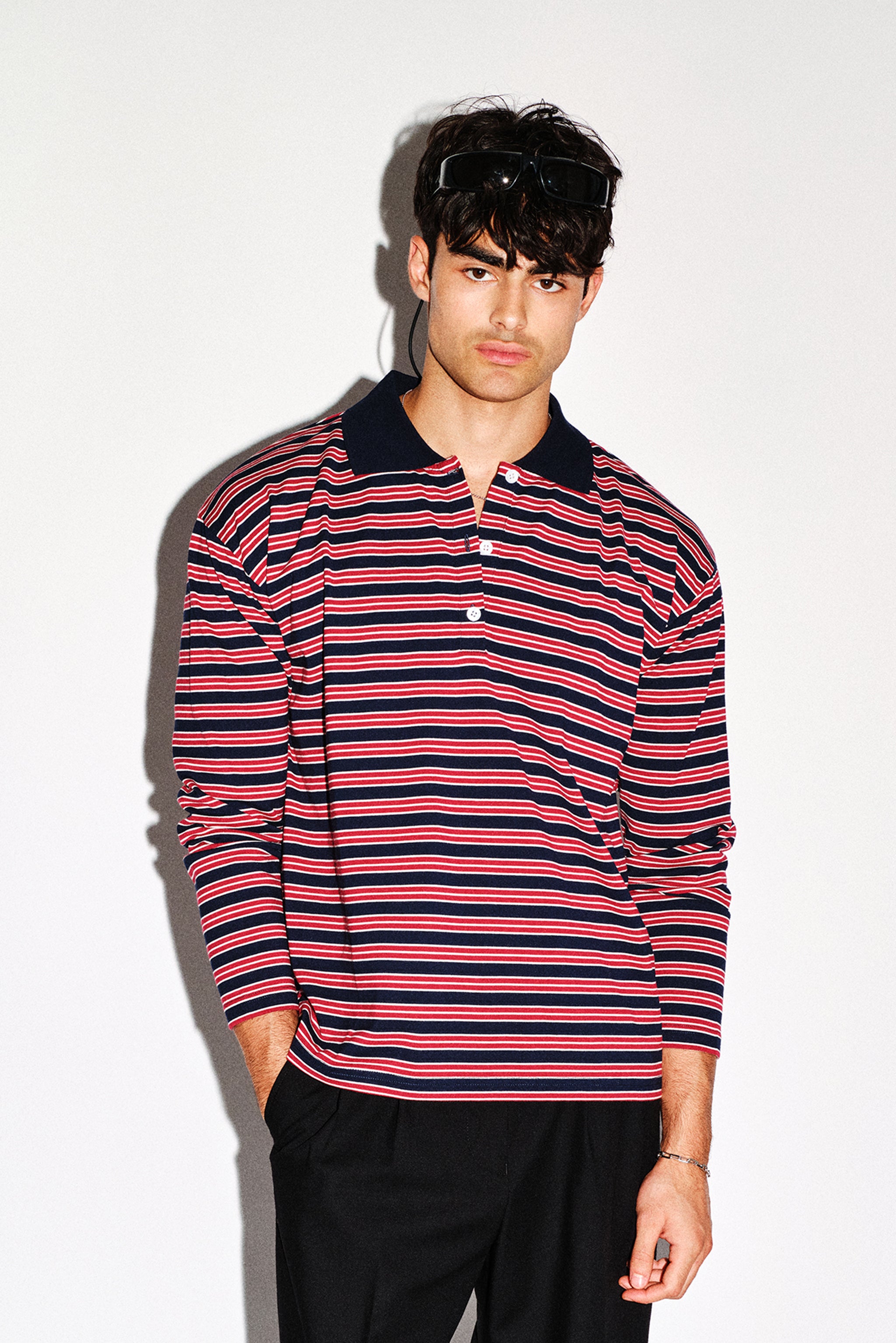 Navy/Red/White