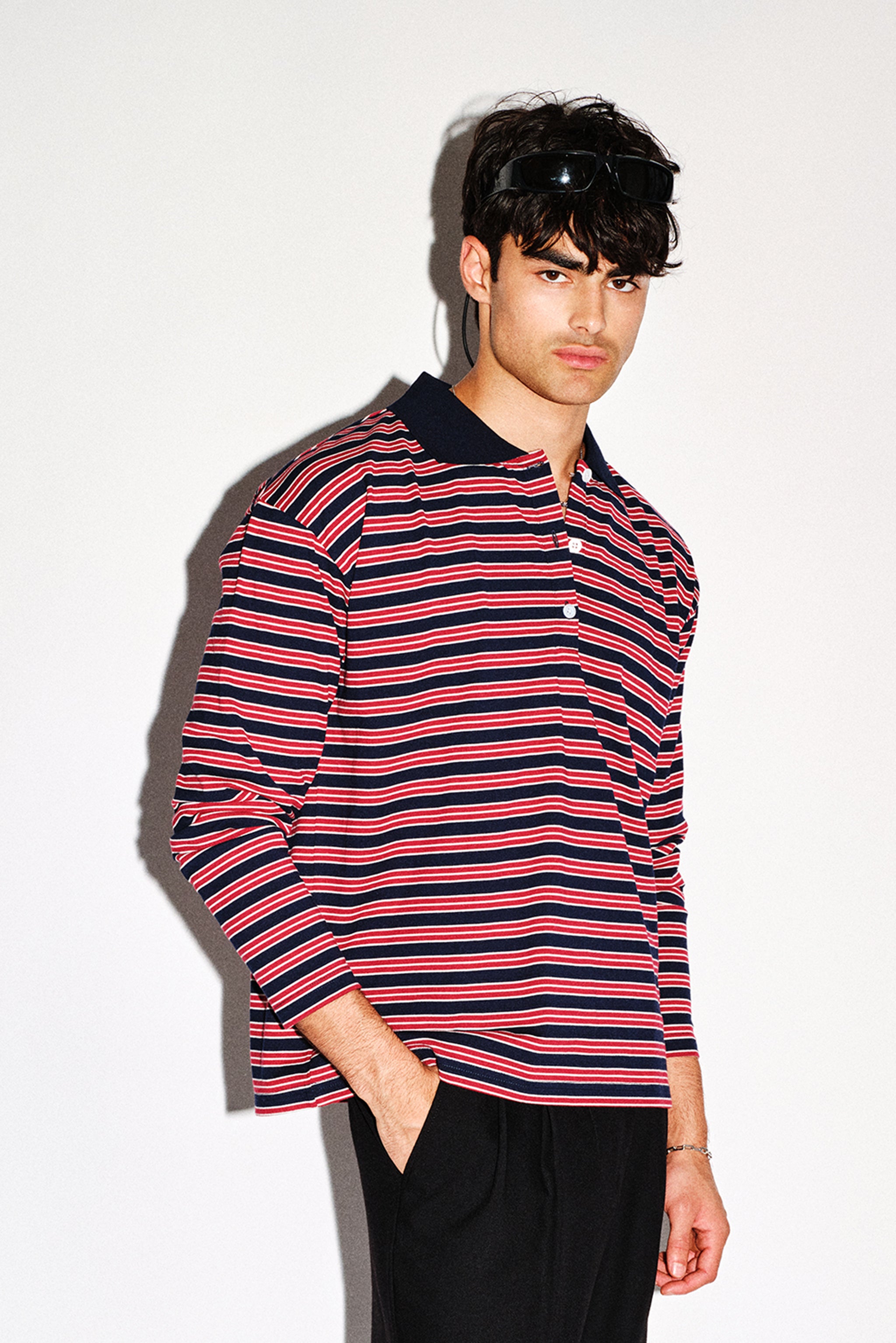 Navy/Red/White