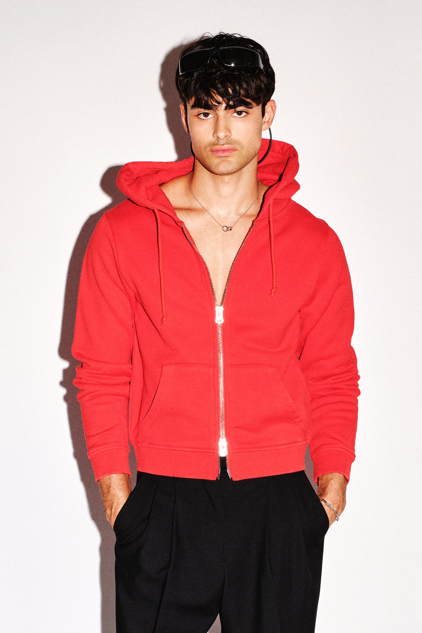 Douglas Shrunken Zip Hoodie – California Arts