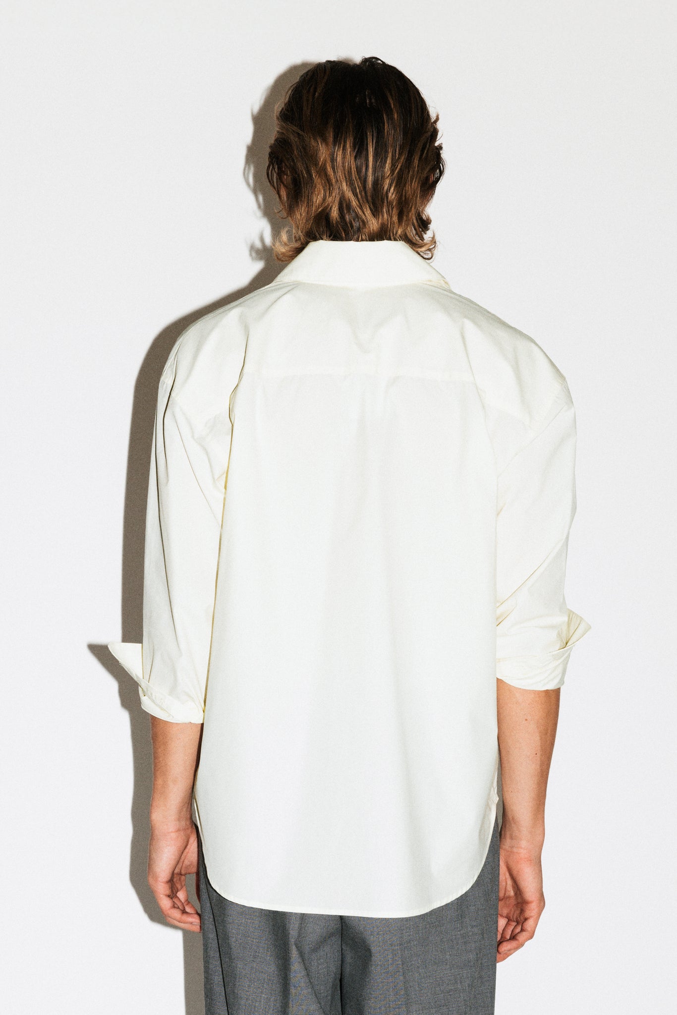 Del Mar Oversized Shirt  |  Cream