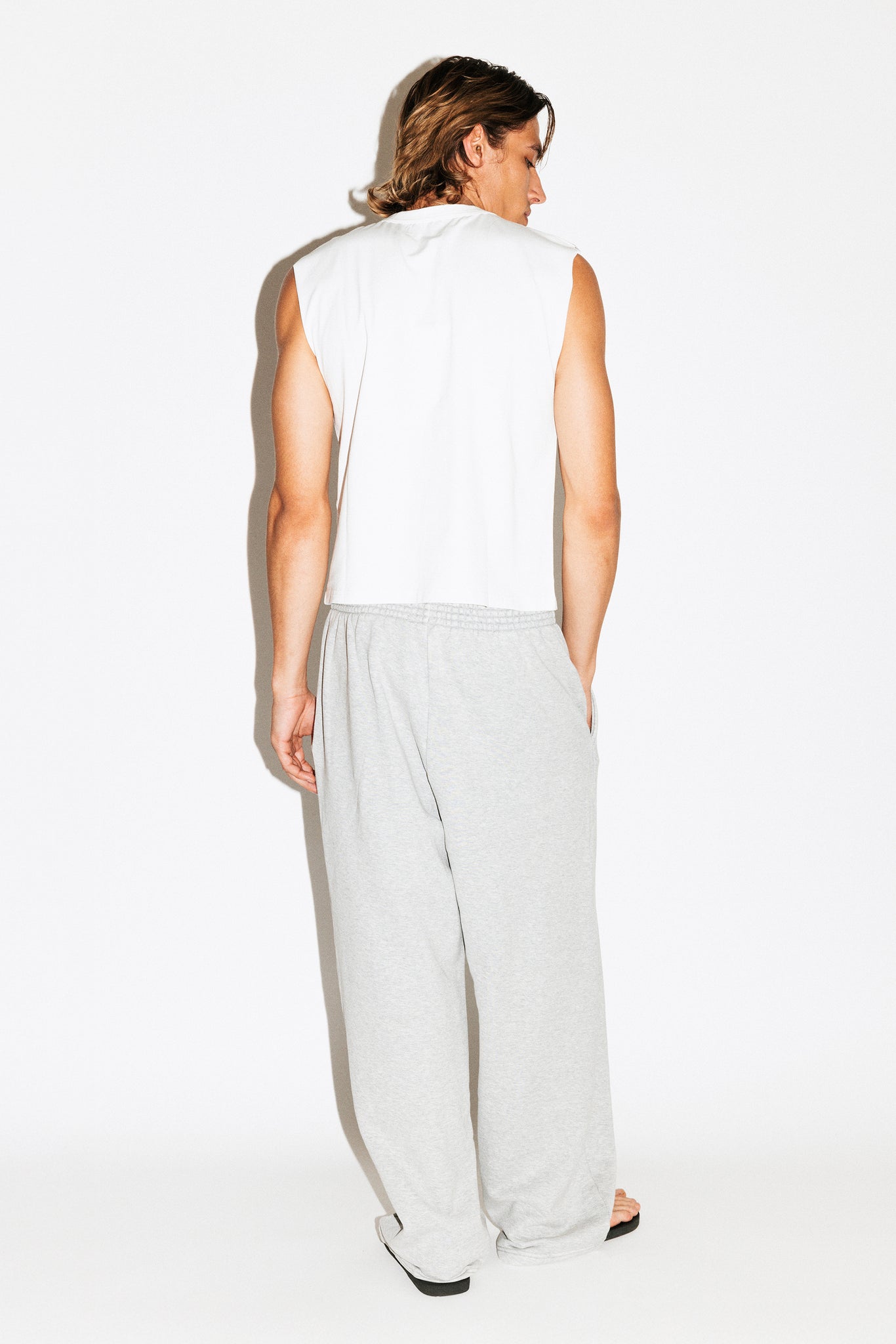 Kinney Ultra-Relaxed Sweatpant  |  Grey Melange