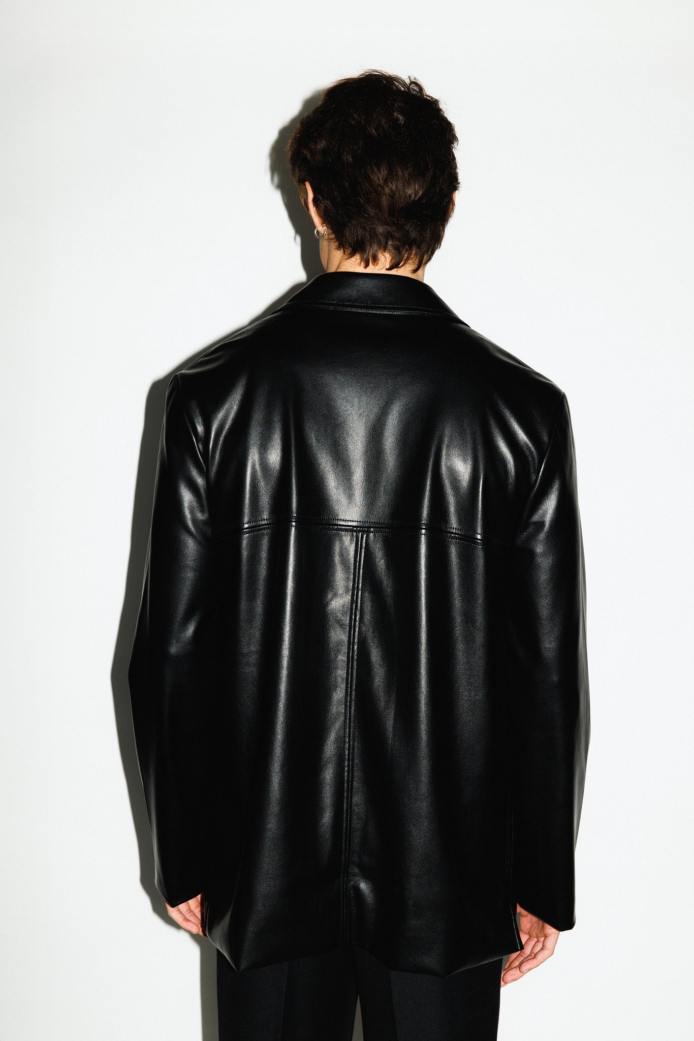 Wiltern Vegan Leather Jacket  |  Black