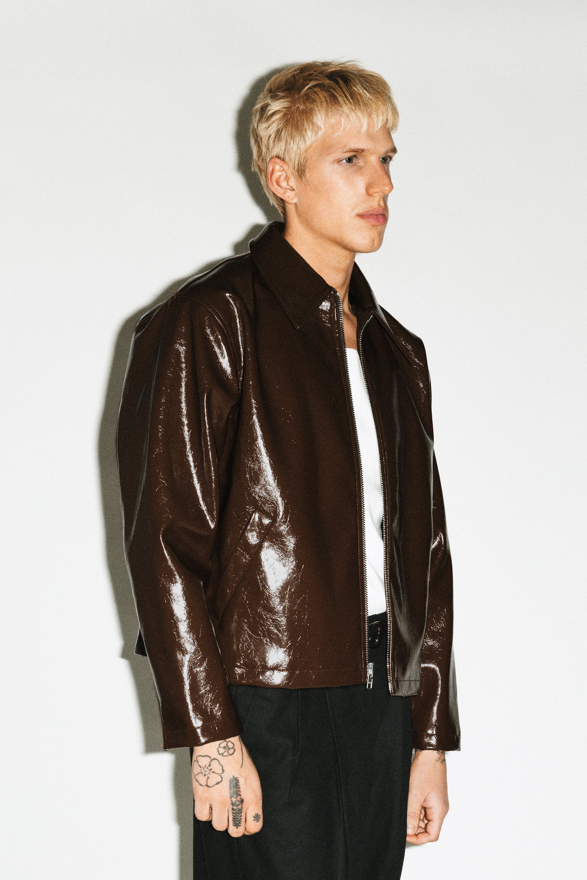 ジャケット・アウター California arts Fairfax Vinyl Blouson S Fairfax Vinyl Blouson | Cherry – California Arts