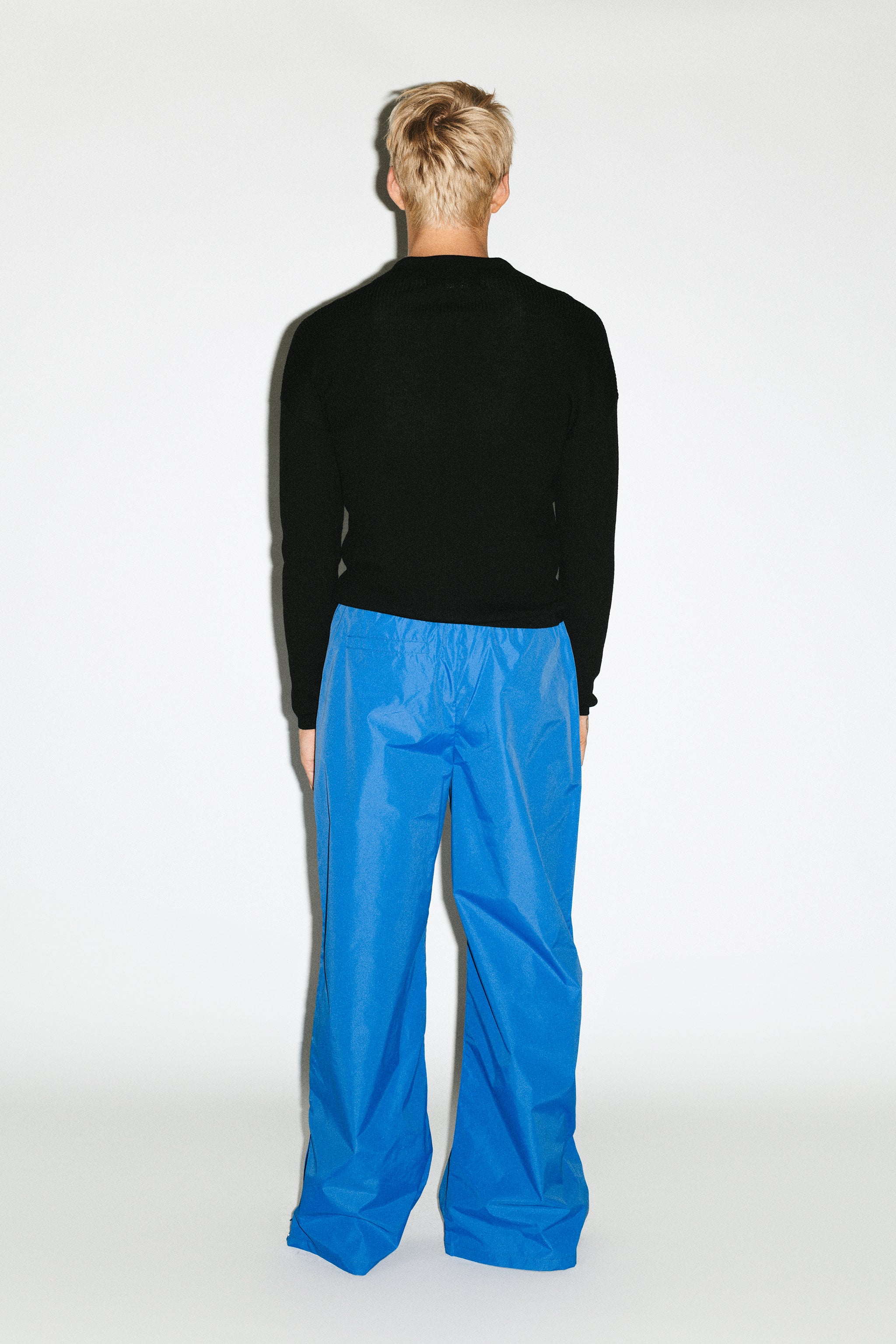 Cienega Wide-Leg Track Pants | Cobalt Blue – California Arts
