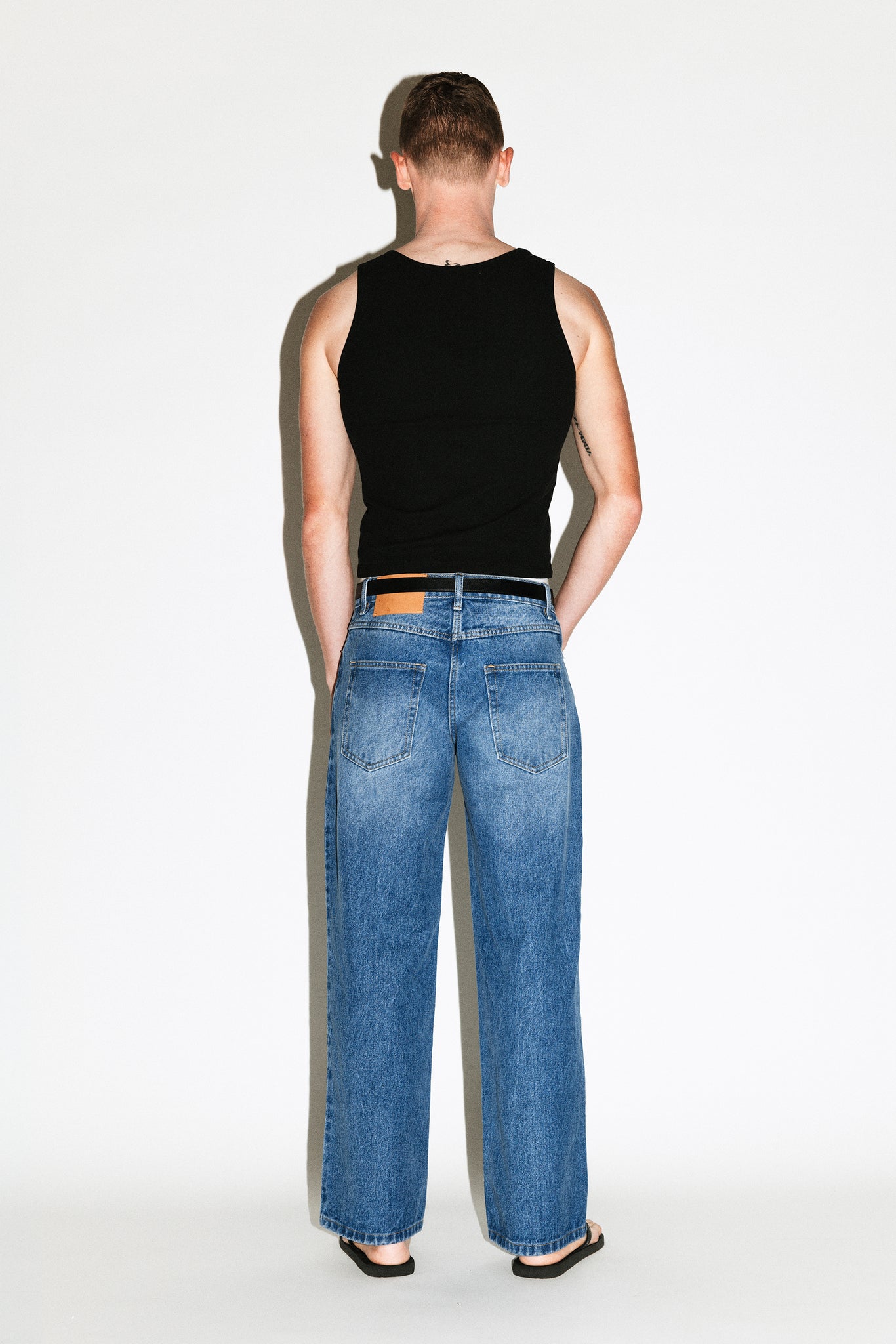 Canon Relaxed Straight-Leg Jeans  |  Vintage Blue