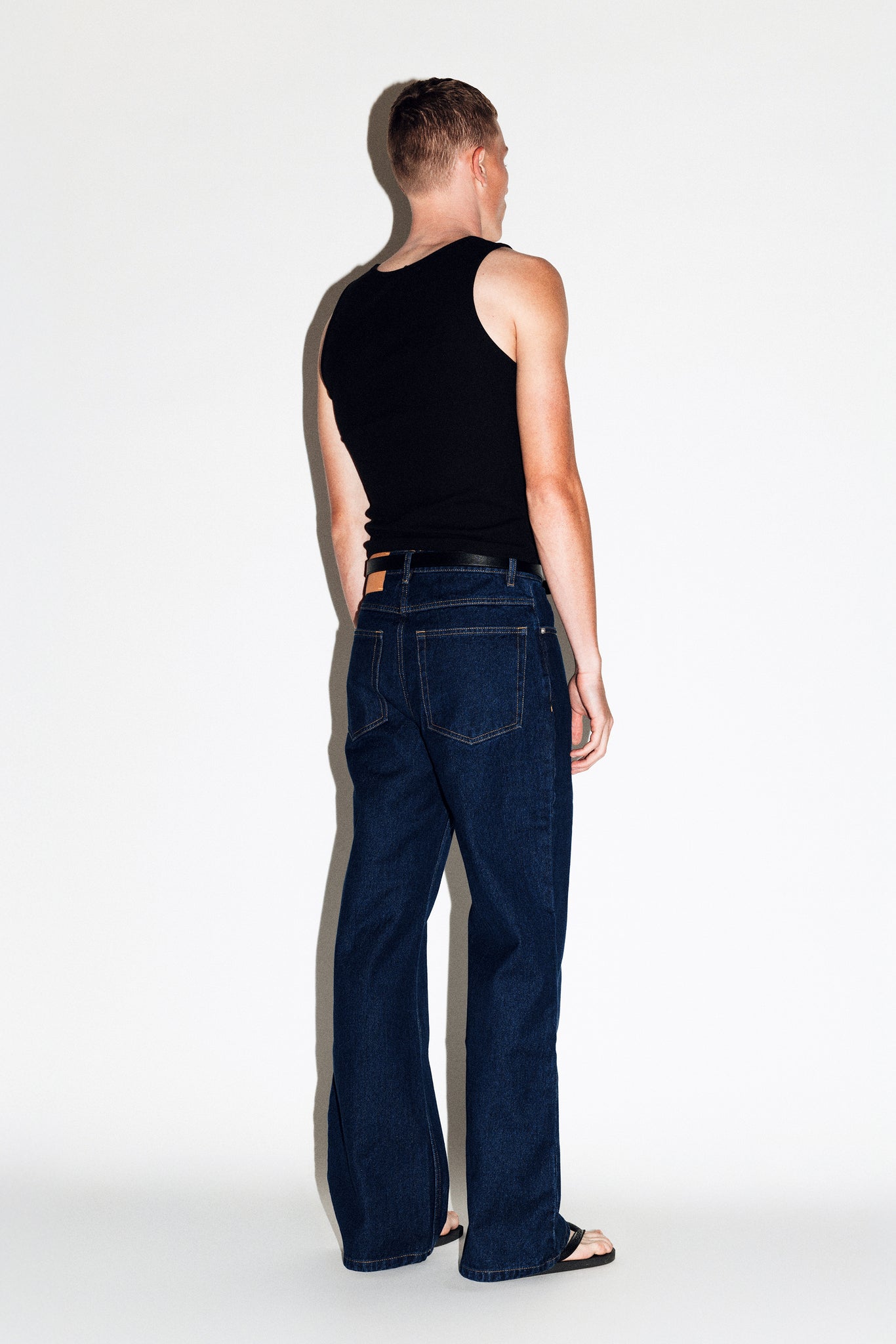 Hollyridge Relaxed Bootcut Jeans  |  Western Blue