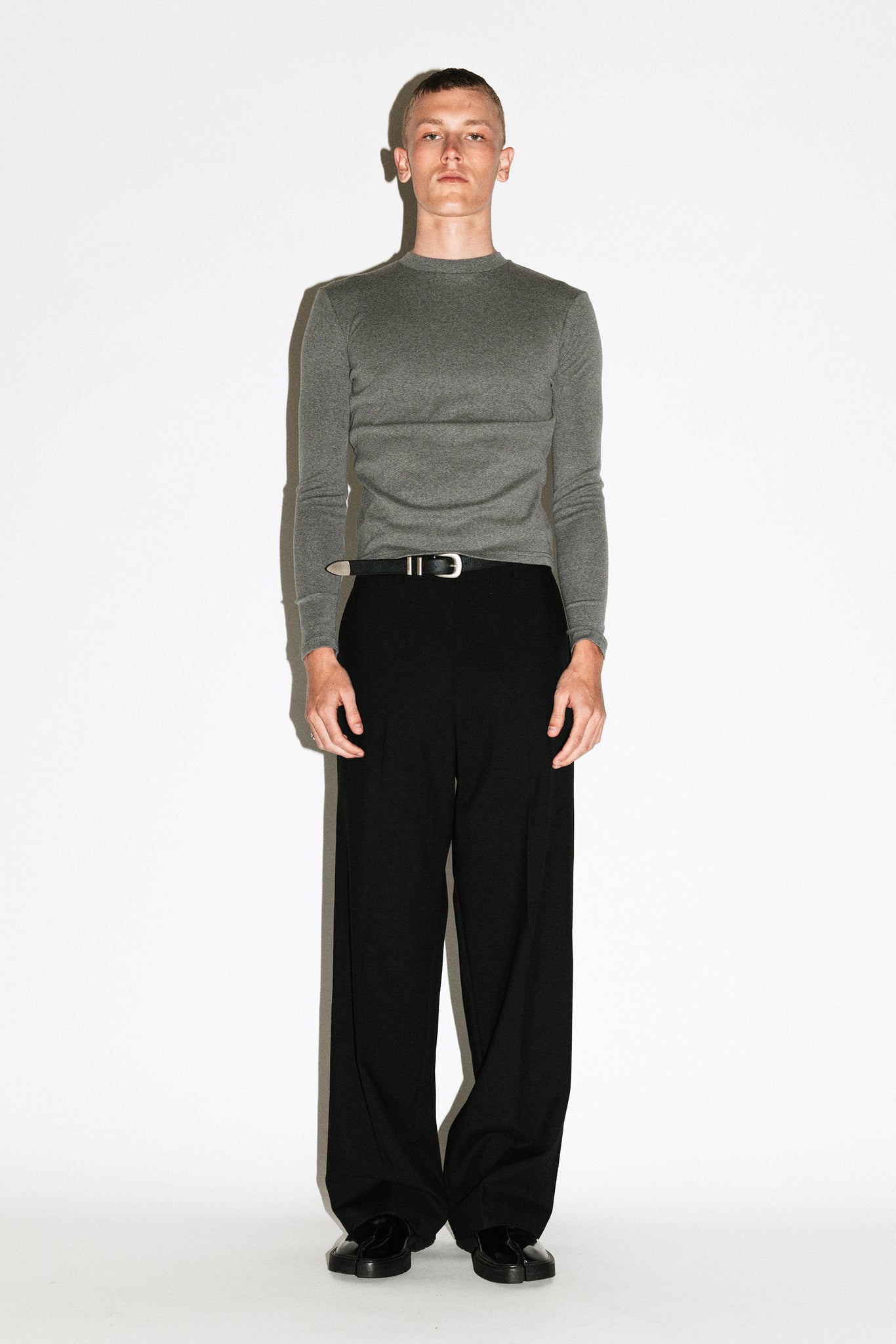 Cove Wide-Leg Trouser  |  Black