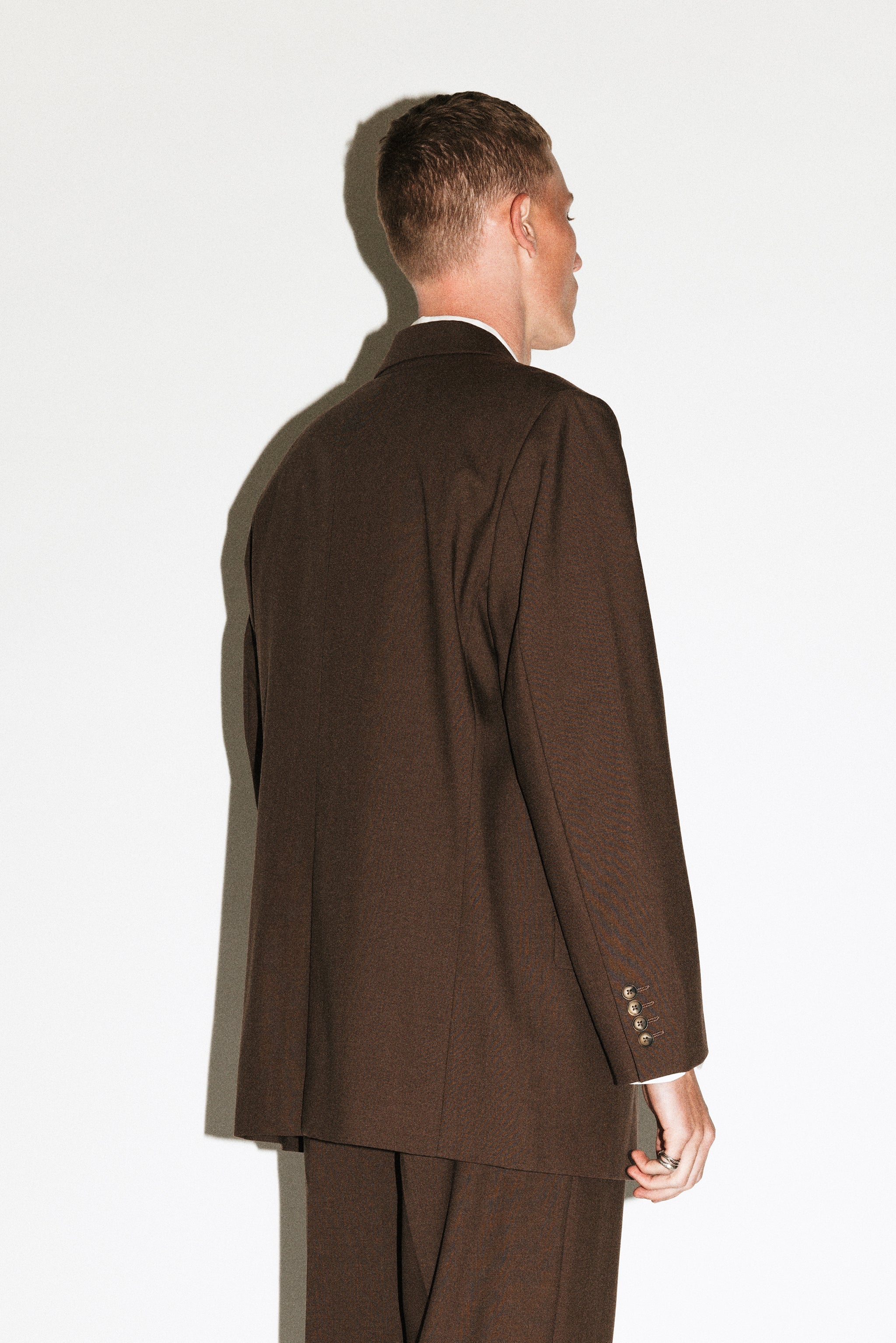 AMERI　BIG COLLAR TUCK SHOULDER COAT　キャメル AMERI BIG COLLAR TUCK SHOULDER COAT キャメル