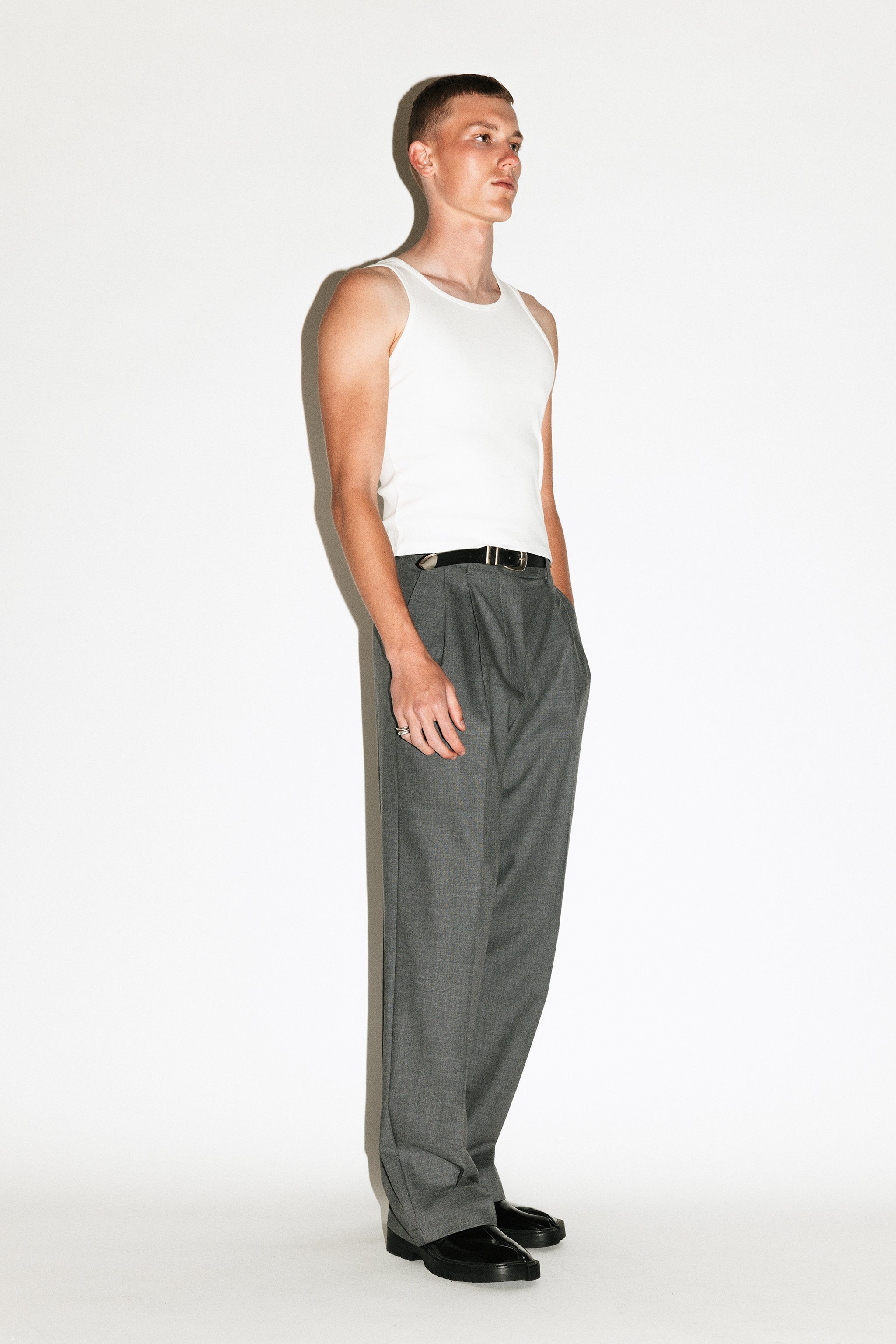 パンツ California Arts Wide Pleated Trouser Dume Wide-Leg Ultra-Pleated Trouser | Black – California Arts