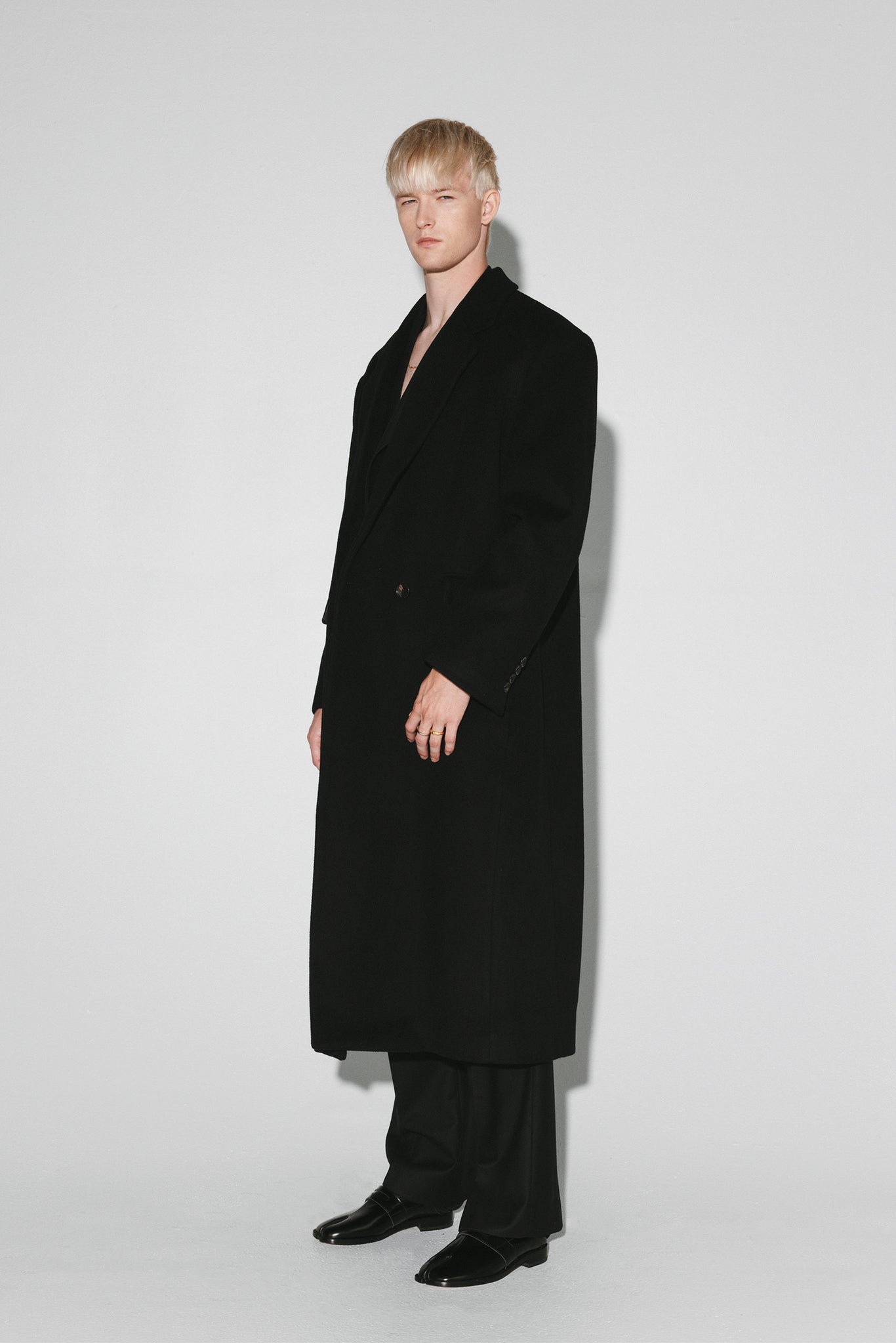 Manhattan Oversized Overcoat  |  Black