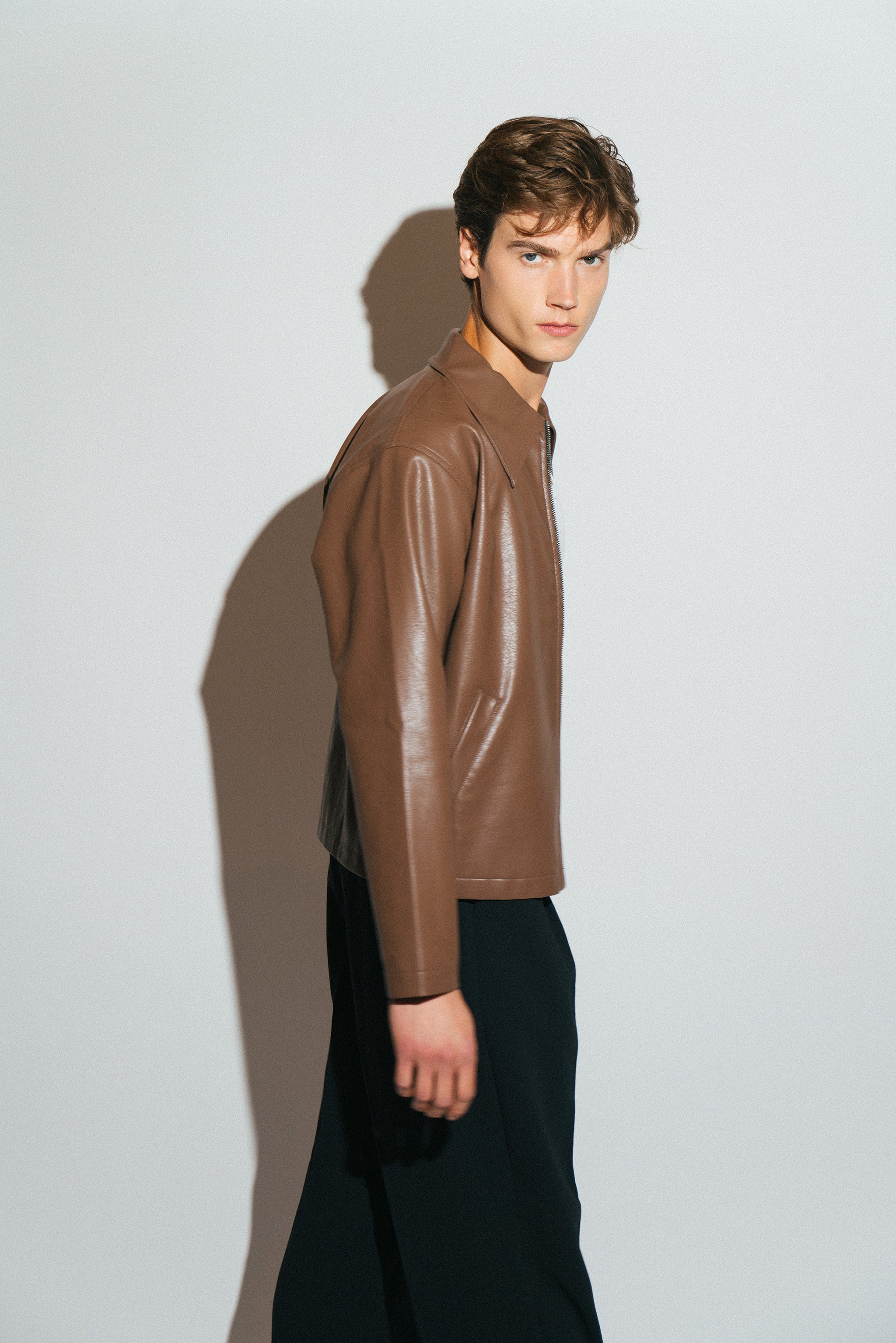 Fairfax Vegan Blouson | Pecan – California Arts