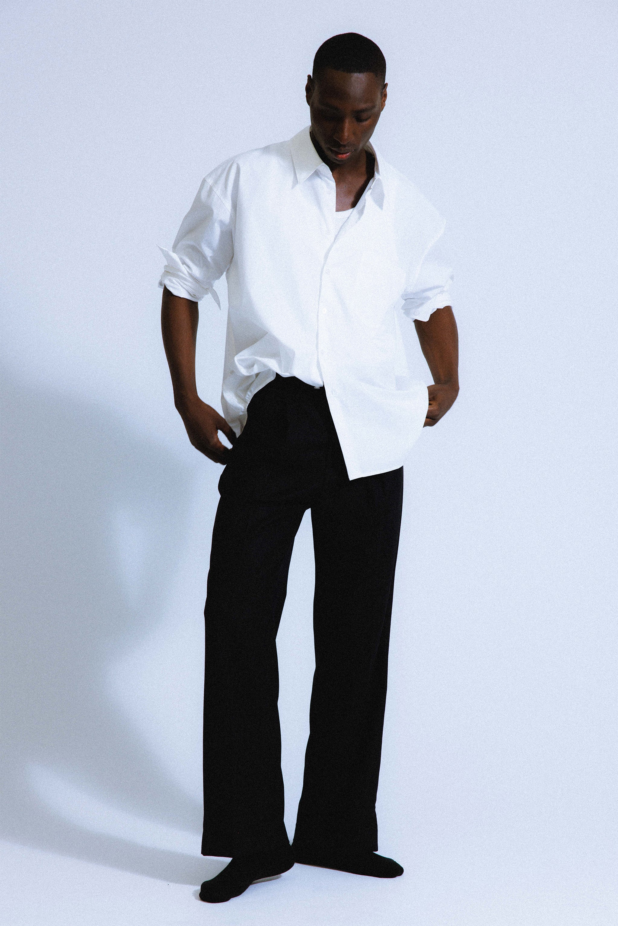 Del Mar Oversized Shirt | Eggshell – California Arts
